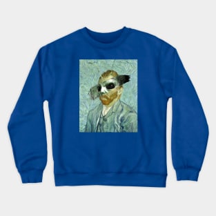 vangogh self alien Crewneck Sweatshirt